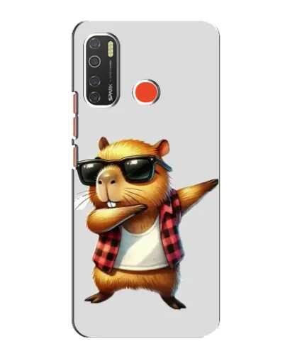 Чехол для TECNO Spark 5 с картинкой «Капибара рэпер даб» Чехол для TECNO Spark 5 с картинкой «Капибара рэпер даб»