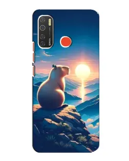 Чехол для TECNO Spark 5 с картинкой «Закат солнца с капибарой» Чехол для TECNO Spark 5 с картинкой «Закат солнца с капибарой»