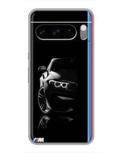 Чехол для TECNO Spark 50 с картинкой «Силуэт BMW в темноте» Чехол для TECNO Spark 50 с картинкой «Силуэт BMW в темноте»