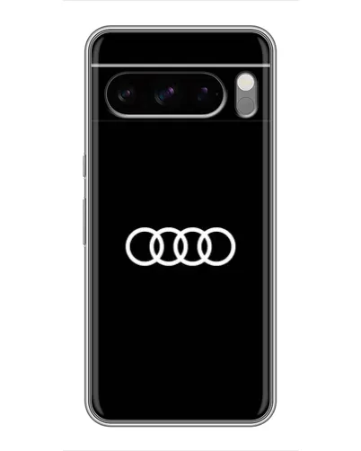 Чехол для TECNO Spark 50 с картинкой «Audi White Logo»