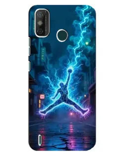 Чохол для TECNO Spark 6 GO (KE5) з картинкою «Jordan Gold Jumpman»
