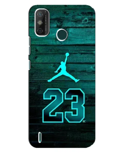 Чехол для TECNO Spark 6 GO (KE5) с картинкой «Jordan Cyan 23» Чехол для TECNO Spark 6 GO (KE5) с картинкой «Jordan Cyan 23»