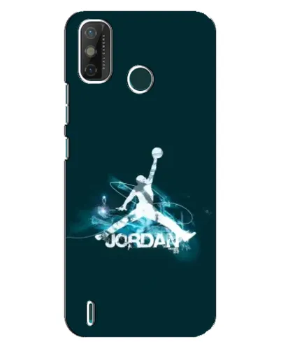 Чехол для TECNO Spark 6 GO (KE5) с картинкой «Jordan Blue Fire» Чехол для TECNO Spark 6 GO (KE5) с картинкой «Jordan Blue Fire»