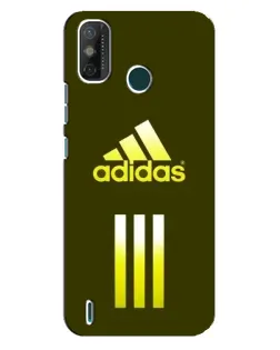 Чехол для TECNO Spark 6 GO (KE5) с картинкой «Оливковый градиент Adidas»