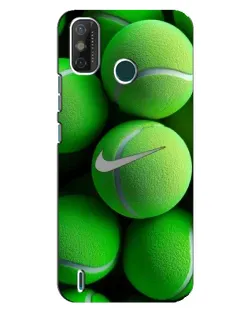 Чохол для TECNO Spark 6 GO (KE5) з картинкою «Тенісні м'ячі Найк»