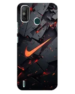 Чохол для TECNO Spark 6 GO (KE5) з картинкою «Nike — ефект розломів»