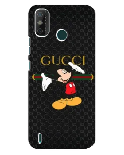 Чехол для TECNO Spark 6 GO (KE5) с картинкой «Микки Маус Gucci»
