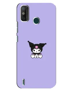 Чехол для TECNO Spark 6 GO (KE5) с картинкой «Kuromi — фиолетовый минимализм»