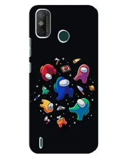 Чехол для TECNO Spark 6 GO (KE5) с картинкой «Among Us космос»
