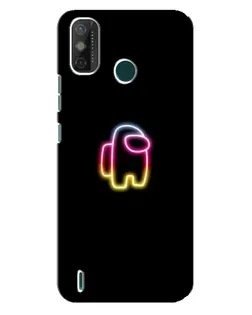 Чехол для TECNO Spark 6 GO (KE5) с картинкой «Among Us градиент»