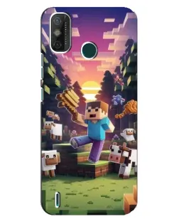 Чохол для TECNO Spark 6 GO (KE5) з картинкою «Стів на фермі» Чохол для TECNO Spark 6 GO (KE5) з картинкою «Стів на фермі»