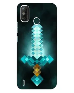 Чохол для TECNO Spark 6 GO (KE5) з картинкою «Алмазний меч неон» Чохол для TECNO Spark 6 GO (KE5) з картинкою «Алмазний меч неон»