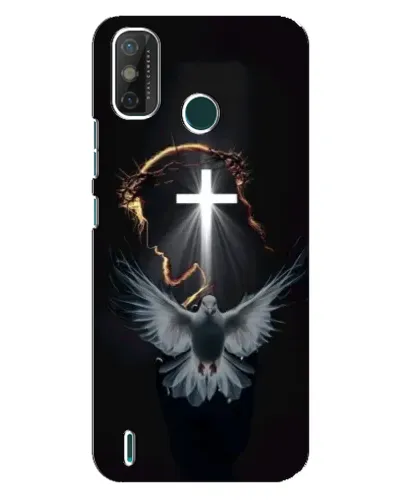 Чехол для TECNO Spark 6 GO (KE5) с картинкой «Голубь и Свет»