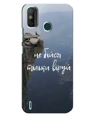 Чохол для TECNO Spark 6 GO (KE5) з картинкою «Віра над прірвою» Чохол для TECNO Spark 6 GO (KE5) з картинкою «Віра над прірвою»