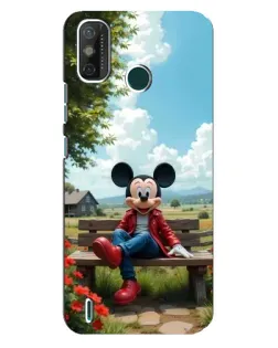 Чохол для TECNO Spark 6 GO (KE5) з картинкою «Міккі на лавці» Чохол для TECNO Spark 6 GO (KE5) з картинкою «Міккі на лавці»