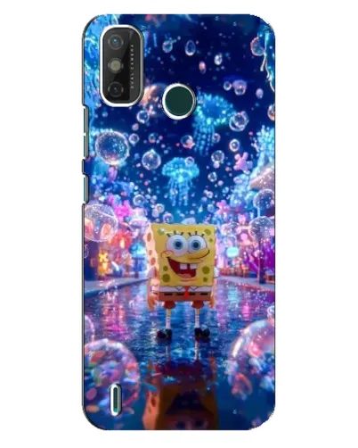 Чехол для TECNO Spark 6 GO (KE5) с картинкой «Неоновый океан»