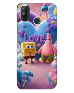 Чехол для TECNO Spark 6 GO (KE5) с картинкой «Губка Боб Патрик»