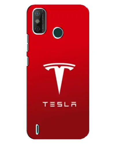 Чехол для TECNO Spark 6 GO (KE5) с картинкой «Tesla Red Classic»