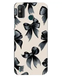 Чехол для TECNO Spark 6 GO (KE5) с картинкой «Банты Coquette»