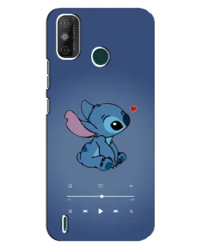 Чехол для TECNO Spark 6 GO (KE5) с картинкой «Музыкальный Stitch»