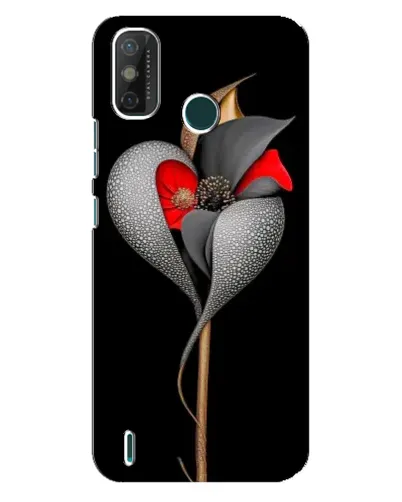 Чехол для TECNO Spark 6 GO (KE5) с картинкой «Серебряный фантазийный цветок» Чехол для TECNO Spark 6 GO (KE5) с картинкой «Серебряный фантазийный цветок»