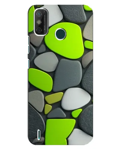 Чехол для TECNO Spark 6 GO (KE5) с картинкой «Яркая неоновая галька»