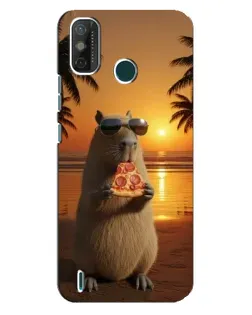Чохол для TECNO Spark 6 GO (KE5) з картинкою «Капібара з піцою» Чохол для TECNO Spark 6 GO (KE5) з картинкою «Капібара з піцою»