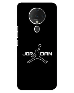 Чехол для TECNO Spark 6 с картинкой «Nike Pink Swirl»
