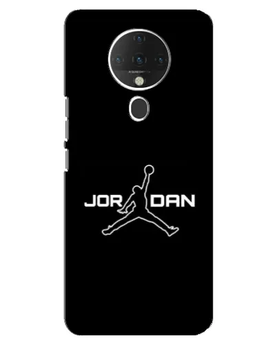 Чехол для TECNO Spark 6 с картинкой «Nike Pink Swirl»