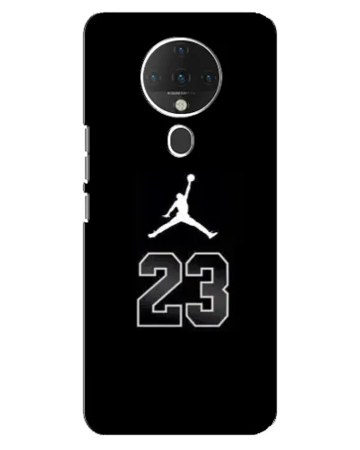 Чехол для TECNO Spark 6 с картинкой «Jordan Flight 23»