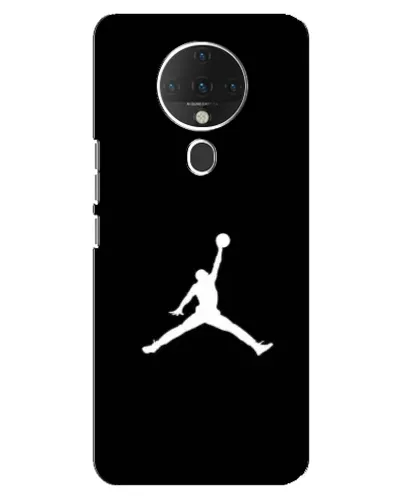 Чехол для TECNO Spark 6 с картинкой «Jordan Silhouette»