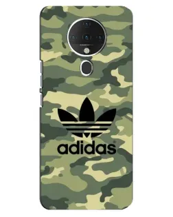 Чехол для TECNO Spark 6 с картинкой «Милитари стиль Adidas» Чехол для TECNO Spark 6 с картинкой «Милитари стиль Adidas»