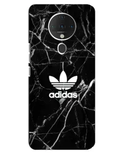 Чехол для TECNO Spark 6 с картинкой «Белый мрамор Adidas» Чехол для TECNO Spark 6 с картинкой «Белый мрамор Adidas»