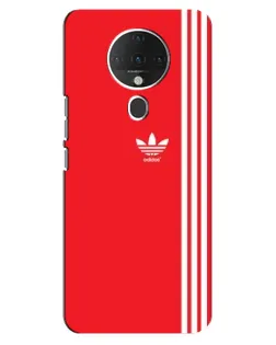 Чехол для TECNO Spark 6 с картинкой «Красный минимализм Adidas» Чехол для TECNO Spark 6 с картинкой «Красный минимализм Adidas»