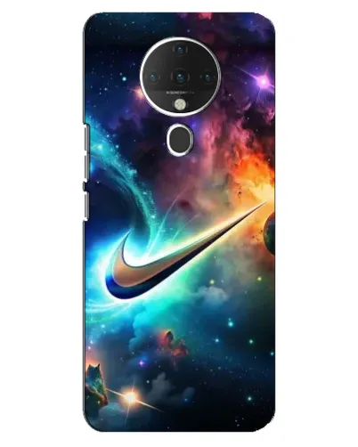 Чохол для TECNO Spark 6 з картинкою «Космічний Nike Swoosh» Чохол для TECNO Spark 6 з картинкою «Космічний Nike Swoosh»