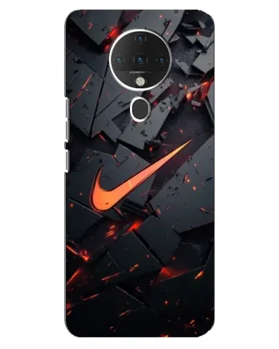 Чохол для TECNO Spark 6 з картинкою «Nike — ефект розломів» Чохол для TECNO Spark 6 з картинкою «Nike — ефект розломів»