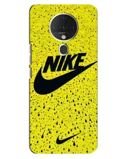 Чохол для TECNO Spark 6 з картинкою «Жовтий текстурний Nike» Чохол для TECNO Spark 6 з картинкою «Жовтий текстурний Nike»
