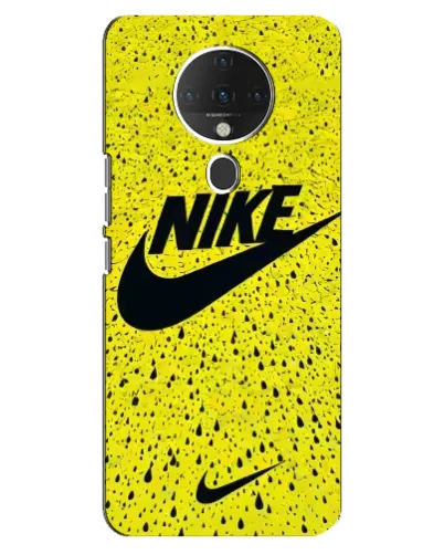 Чохол для TECNO Spark 6 з картинкою «Жовтий текстурний Nike» Чохол для TECNO Spark 6 з картинкою «Жовтий текстурний Nike»