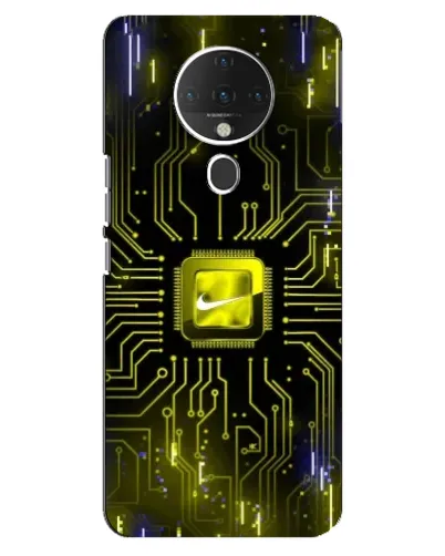 Чохол для TECNO Spark 6 з картинкою «Nike — золота іскра» Чохол для TECNO Spark 6 з картинкою «Nike — золота іскра»
