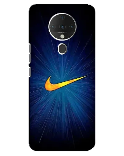 Чохол для TECNO Spark 6 з картинкою «Синій пульс Nike» Чохол для TECNO Spark 6 з картинкою «Синій пульс Nike»