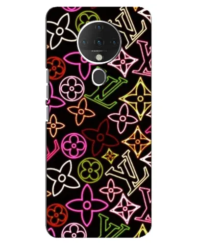 Чехол для TECNO Spark 6 с картинкой «Неоновый микс Nike» Чехол для TECNO Spark 6 с картинкой «Неоновый микс Nike»