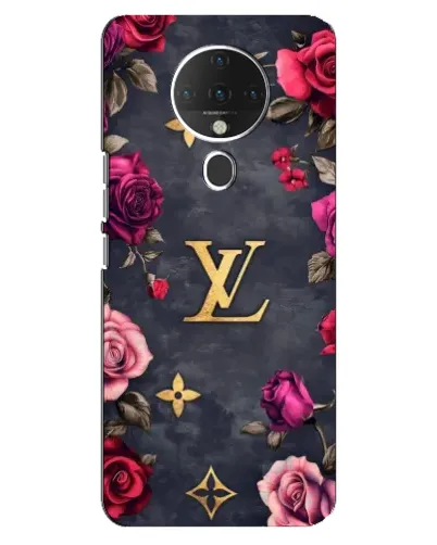 Чехол для TECNO Spark 6 с картинкой «Цветочный Louis Vuitton» Чехол для TECNO Spark 6 с картинкой «Цветочный Louis Vuitton»