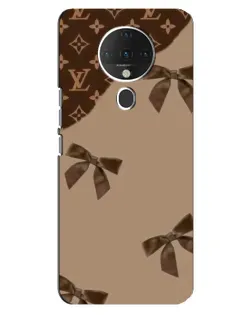 Чехол для TECNO Spark 6 с картинкой «LV — кофейный атлас» Чехол для TECNO Spark 6 с картинкой «LV — кофейный атлас»
