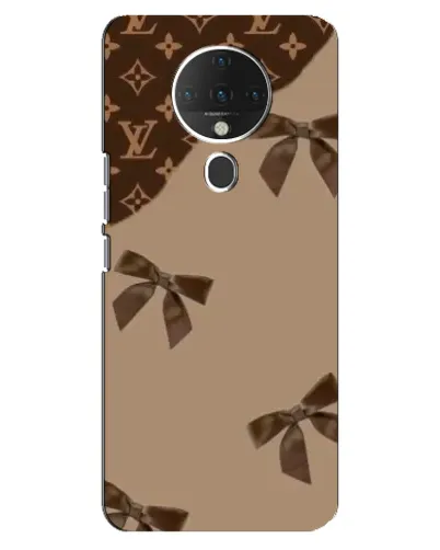 Чехол для TECNO Spark 6 с картинкой «LV — кофейный атлас» Чехол для TECNO Spark 6 с картинкой «LV — кофейный атлас»