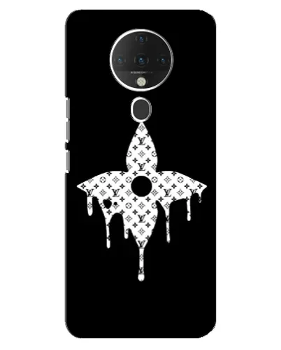 Чехол для TECNO Spark 6 с картинкой «Цветочная монограмма» Чехол для TECNO Spark 6 с картинкой «Цветочная монограмма»