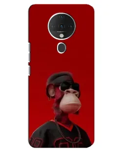 Чехол для TECNO Spark 6 с картинкой «Bored Ape в красном» Чехол для TECNO Spark 6 с картинкой «Bored Ape в красном»