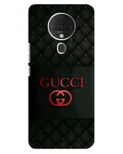 Чохол для TECNO Spark 6 з картинкою «Gucci — стьобаний чорний»