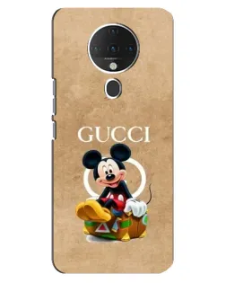 Чохол для TECNO Spark 6 з картинкою «Міккі Маус Gucci — крафт»