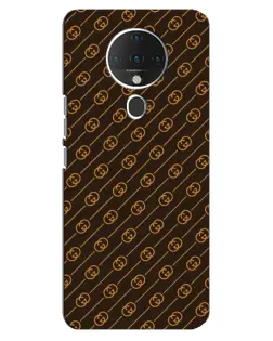 Чохол для TECNO Spark 6 з картинкою «Gucci — золоті діагоналі»