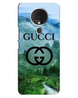 Чохол для TECNO Spark 6 з картинкою «Gucci — гірський пейзаж»